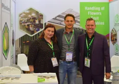 IP Handlers, a Dutch company handling large quantities of flowers, fruits and vegetables. At the Proflora the company was represented by Tatiana Graham, Bob Helsloot, and Danny Loos.